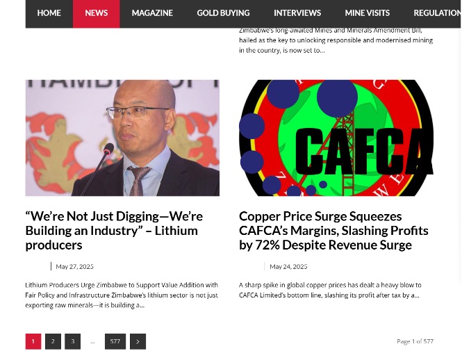 太阳成集团tyc539官网比基塔矿业总经理宫学东受邀参加 2025年津巴布韦矿业商会年度矿业会议